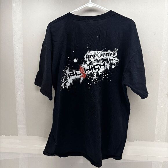 Vintage Fly High Fat Sac Pro Cross Series Mens XL Black Shirt EUC Snowboarding - Picture 3 of 7